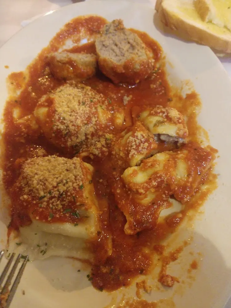 Meat Ravioli with Meatballs